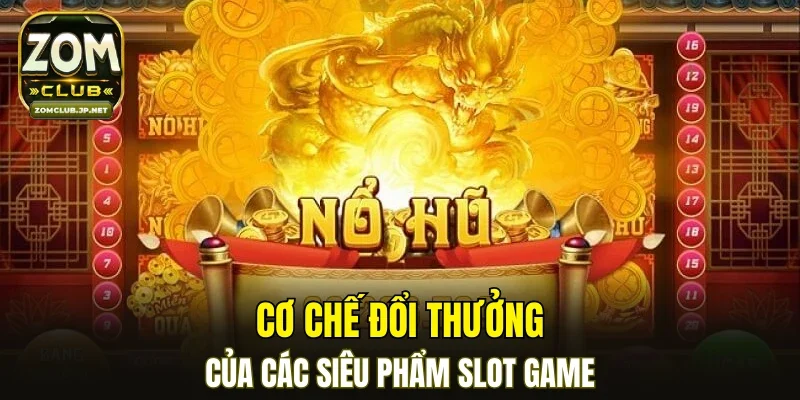 Cơ chế đổi thưởng của các siêu phẩm slot game