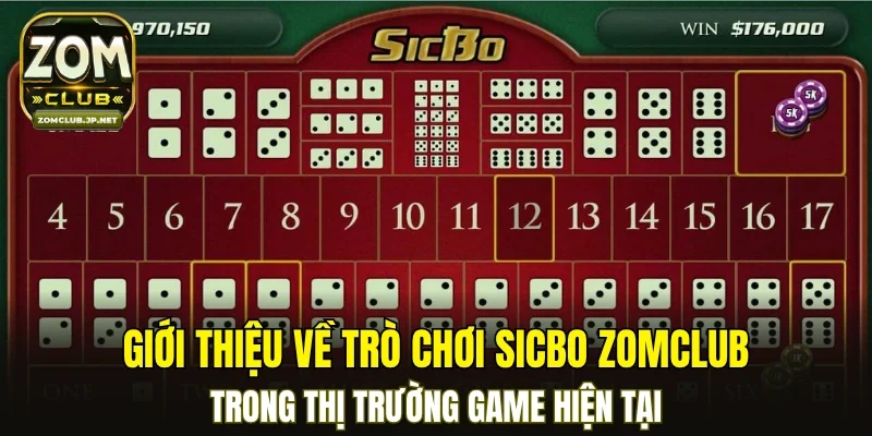Giới thiệu về trò chơi Sicbo ZOMCLUB trong thị trường game hiện tại